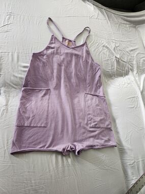 Free Peoplw Women’s Lavender Scoop Neck Romper